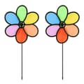 Utomhusdekorations vindsnurror Trädgårdsvindsnurror Utomhus Väderkvarnsdekoration Blomma Vindsnurror Väderkvarn Vindsnurra