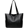 Miniatyrbillede 1 af 6: Dametasker, Damehåndtaske, Dame Crossbody Tasker, PU Læder, Dame Skuldertaske 01-negro