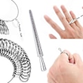 Miniatyrbild 3 av 5: Ringmätare Mätverktyg Set Metall Ringmätare Ringmått Fingermätare