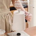 Miniatyrbilde 4 av 4: 1000w Rask Oppvarming Vannkoker 304 Rustfritt Stål Elektrisk Vannkoker & Kaffekoker Automatisk Avstenging B EU Plugg
