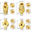 Miniatyrbillede 2 af 5: Bilantenne Adapter SMB til MCX Sæt (4 stk)