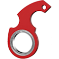 Miniatyrbild 1 av 5: Nyckelring Spinner Fidget Ring Leksak, Nyckel Spinner, Snurrande Nyckelring, Fidget Nyckelring, Sensoriska Leksaker Fidgets Squishy Leksaker Red