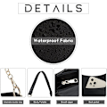 Miniatyrbillede 5 af 6: Dame PU Læder Crossbody Taske Stor Håndtaske Simpel Stil Tote Tasker Casual Skuldertasker til Piger Negro