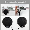 Miniatyrbild 2 av 5: 2 Set Motorcykel 5.0 Bluetooth Hjälm Intercom Universell Parkoppling Hörlur Headset med CNC Brusreducering BT22