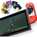 Miniatyrbillede 5 af 7: Zelda Amiibo NFC-kort, let at spille spilkort, perfekt til hengivne spillere og samlere, Breath of the Wild Universal Item-kort 28 stk. 85*55 mm 28PCS 85*55mm