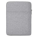 Pikkukuva 2 / 4: Ohut kantolaukku 8 tuuman tableteille, suojapussi vedenpitävä suojalaukku taskulla - vaaleanharmaa Multicolor Light Grey