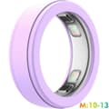 Hudvenlig silikone ringbeskytter til Oura Ring 5 Smart Ring Lilac M code (10-13)