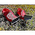 Miniatyrbilde 4 av 4: 1 Par Snøplog for Crocs Tilbehør, Snøplog Croc Charm Vedlegg Grey