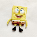 Miniatyrbild 4 av 5: 6-pack Spongebob Squarepants Actionfigurer Set och Tårta Toppers - Spongebob Squarepants Födelsedagsfest Tillbehör Figurer