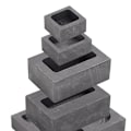 Miniatyrbilde 5 av 5: Grafitt Ingot Form Digel Ingot Støpeform Sølv Gull Ingot Former 280g