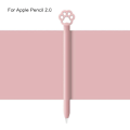 Miniatyrbild 1 av 5: Kawaii Söta Mjuka Silikonfodral för Apple Pencil 1 2 Gen Fodral Tablet Touch Pen Stylus Skydd Anti-fall för Apples Pencil 1:a/2:a 2nd Case Pink Paw