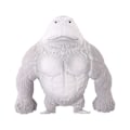 Miniatyrbillede 1 af 4: Simulerings Gorilla Abe Strækbar Squish Antistress Klem Elastisk Abe Legetøj Grey 15*12