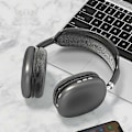 Pikkukuva 1 / 5: P9 Pro langattomat Bluetooth-kuulokkeet mikrofonilla, melua vaimentavat stereokuulokkeet, urheilu- ja pelikuulokkeet, tukevat TF-korttia Black