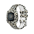 Miniatyrbillede 2 af 5: Til Garminfit Jr 3/garmin Vivofit Jr 3 Åndbar Rem Svedtæt Anti-ridse H Brown Leopard