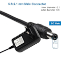 Miniatyrbillede 3 af 5: 28v 30v 31v 32v 0.5a 1a Strømadapter Fejemaskine Højttaler Audio Støvsuger Transformer Oplader Kabel 27v1A