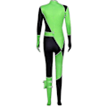 Miniatyrbild 3 av 3: Dam Kim Possible Miss Go Kroppsdräkt Jumpsuit Shego Cosplay Kostym Halloween Party Karneval Party Maskerad 160