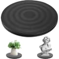 20 cm universal drejeskive, solid 360° roterende plade til højttalere, laptops, skærme (20 cm)