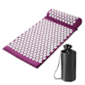 Pikkukuva 1 / 5: Hierontamatto Shakti Matto Hieronta Joogamatto Akupainanta Lievittää Stressiä Selkä Kehon Kipu Piikkimatto Akupunktio Hierontatyyny Jooga & Pilates Palikat bag different purple