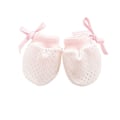 Miniatyrbild 4 av 5: 6-pack Baby Mesh Handskar Bomull Anti-rep Vantar för Unisex (3 Färger/0-6 Månader)