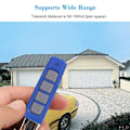 Miniatyrbilde 3 av 5: 433MHz Universal 4-veis Fjernkontroll Duplex Lang Stripe Trådløs Klon Fjernkontroll Elektrisk Garasjeport Fjernkontroll