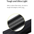 Miniatyrbillede 2 af 5: Ultra-langt Carbon Fiber Usynligt Selfie Stick Justerbar Forlængerstang til ONE X2 / ONE R / ONE X