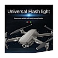 Miniatyrbild 3 av 5: 4 st 7 Färger Drönare Stroboskopljus USB LED Anti-kollision Cykel Bakljus Drönare Nattflygning Mini Signalblixt