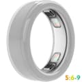 Hudvenlig silikone ringbeskytter til Oura Ring 5 Smart Ring transparent S size (6-9)