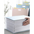 Miniatyrbilde 3 av 5: A4 Filmappe Trekkespill Organiserer 13 Rom Lommeboklommer Flerfarget, 100% Ny Light blue