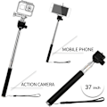 Miniatyrbilde 5 av 7: 10-i-1 GoPro Tilbehørssett, Action Kameratilbehør for GoPro Hero 12 11 10 9 8 7 6 5 4 3+ 3 Hero Session 5 Black AKASO EK7000 Ape
