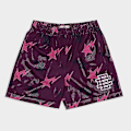 Miniatyrbillede 2 af 5: Eric Emanuel Stjerne Print Herre Shorts Åndbare Løse Muskel Fitness Sports Gym Træningsshorts Mes L