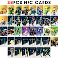 Miniatyrbillede 1 af 7: Zelda Amiibo NFC-kort Nemt at spille spilkort Perfekt til hengivne spillere og samlere Breath of the Wild Universal Item-kort 38 stk. 31*21 mm 38PCS 31*21mm
