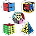 Pikkukuva 3 / 5: Speed Cube -setti [5 kpl] (Musta)