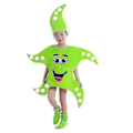 Pikkukuva 2 / 5: Lasten Koulu Koti Juhla Meritähti Cosplay Puku Pojille Tytöille Vauvan Merieläin Tähti Lavaesitys Vaatteet Tanssipuku Light Green 140 cm