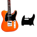 Miniatyrbillede 4 af 4: Elektrisk Guitar Pickguard Scratch Plate - tl Guitar Scratch Plate Guitar Dele Red tortoise shell