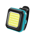 Pikkukuva 1 / 5: Polkupyörän valo LED Etu- ja takavalo Type-C Lataus MTB Maantiepyörä Kirkas Lamppu 3 Valotilaa Säädettävä Pyöräilyvalo Blue White Light.