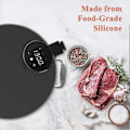 Miniatyrbilde 3 av 5: Sous Vide Lokk for Matlaging Silikon Sous Vide Lokk for Gryter