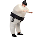 Miniatyrbild 2 av 5: Wrestlardräkt Vuxna Uppblåsbar Sumodräkt Uppblåsbar Halloweendräkt Halloweendräkt För Vuxna One Size