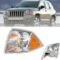 Miniatyrbilde 3 av 5: 68000683AB Bil Front Venstre Side Hjørnelys Blinklys Indikator Lampe for Compass 2007-2010