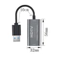 Miniatyrbillede 2 af 5: USB til HDMI Adapter Type-A til HDMI Adapter HDMI Skærmadapter