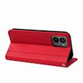 Pikkukuva 4 / 5: HX01 HMD Fusion 5G Lompakkokotelo Magneettisella Sulkimella PU-Nahkainen Puhelinkotelo - Punainen Multicolor Red