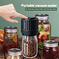 Miniatyrbild 3 av 5: Elektrisk Vakuumförslutare för Mason Jar HD LCD Digital Display Sladdlös Vakuumförslutare Kit med Skrivbar Bredd