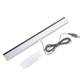 Miniatyrbilde 2 av 5: Infrarød IR-signalbjelke sensorstang kablet mottaker & stativ for Nintendo Wii-konsoll