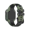 Miniatyrbillede 3 af 5: Til Garminfit Jr 3/garmin Vivofit Jr 3 Åndbar Rem Svedtæt Anti-ridse H Camouflage Green