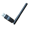 Pikkukuva 1 / 2: 150mbps RT5370 Mini Langaton USB-sovitin Verkkokortti 802.11n/g/b USB Wifi-vastaanotin Wifi-dongle Antenni Kannettavalle PC:lle Freesat V7 HD:lle
