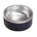 Rustfri stål, skridsikker hundeskål, rummer 950 ml Navy Blue 32oz