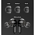 Pikkukuva 7 / 11: Langattomat Bluetooth 5.0 -kuulokkeet kahdella dynaamisella kaiuttimella Svart