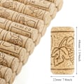 Pikkukuva 2 / 5: 100 kpl Luonnonmukaisia viinikorkkeja 2,1 x 4 mm Premium Suora Korkkitulppa Luonnonpuiset Korkit Erinomainen pullotetulle viinille, olutpulloille