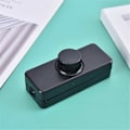 Miniatyrbillede 3 af 5: 1 stk. Justerbar LED lysdæmper 220V Lyskontakt Lysknap Lysdæmper Controller SortP2021122450