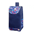 Miniatyrbillede 3 af 5: Indkøbsvogn Erstatningstaske Stor Kapacitet Oxford Stof Vandtæt til Brugsvogn Slidstærk med Sidelommer og Baglomme Trolley Taske Style C Thickened