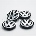 4. VW logo 56 mm hjulkapsel Fælgemblem Fælgemblem